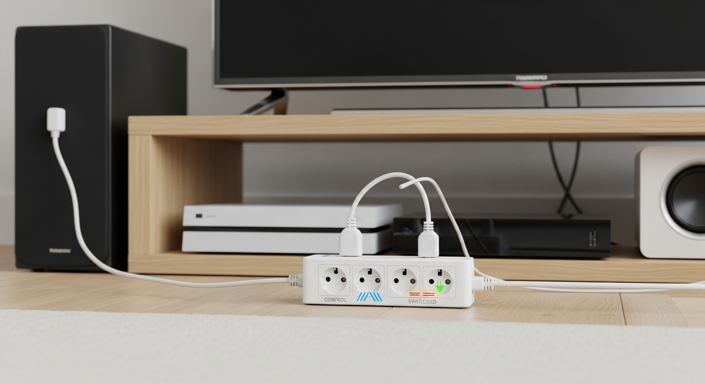 A smart power strip as an energy saving solution
