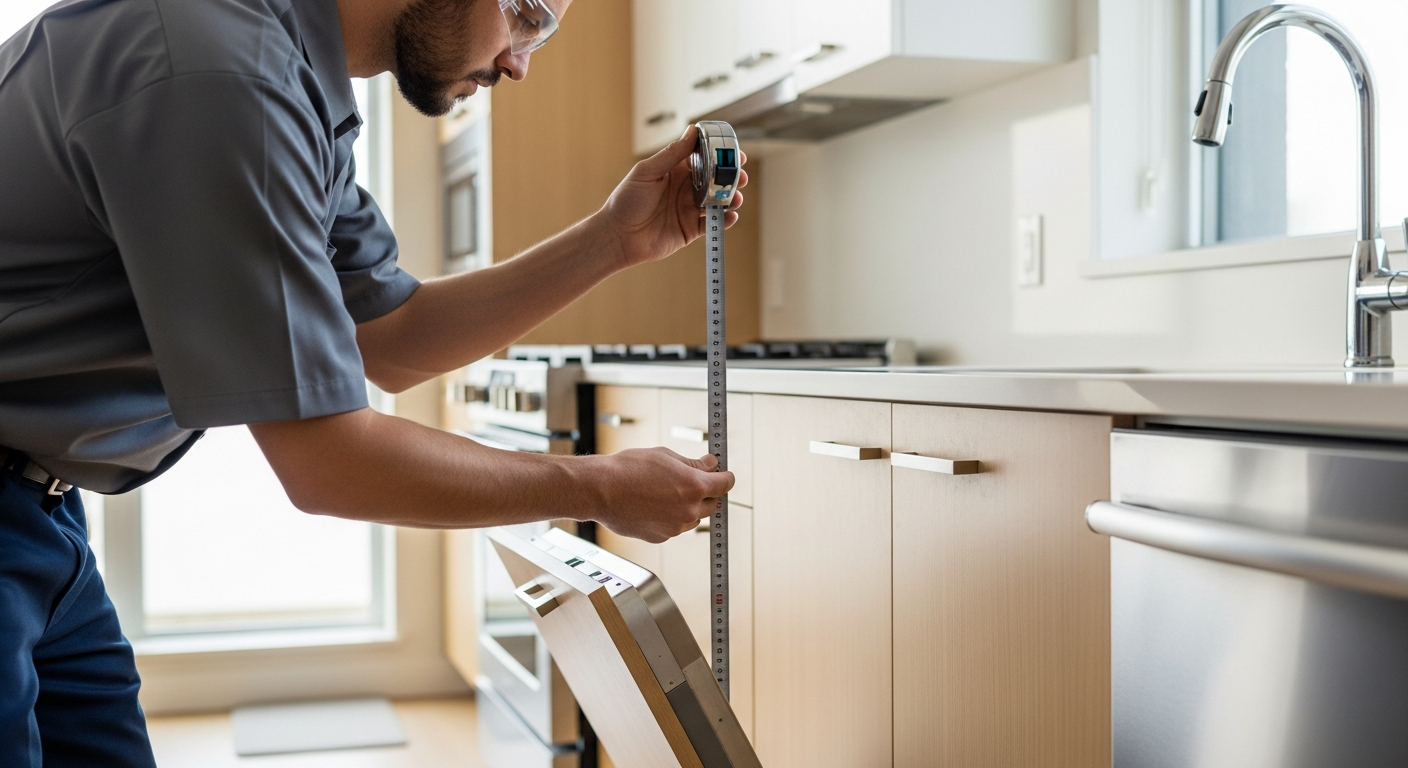 Vancouver appliance installation measurement check